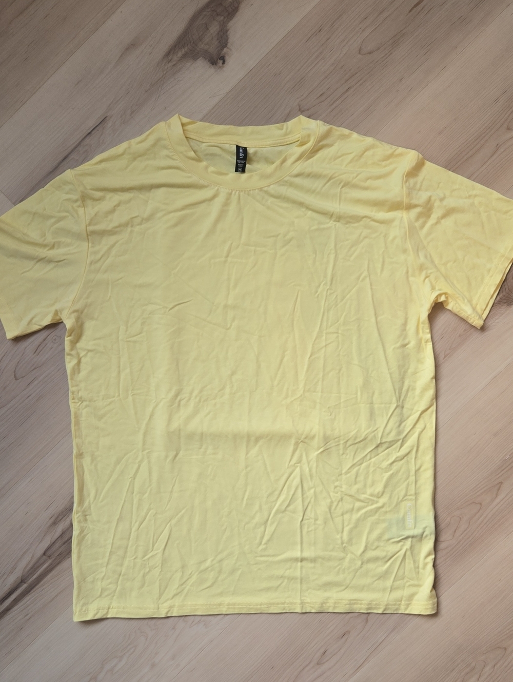 NWT Comfrt Cloud Lounge Tee, Buttercream, Size Medium - Picture 3 of 6